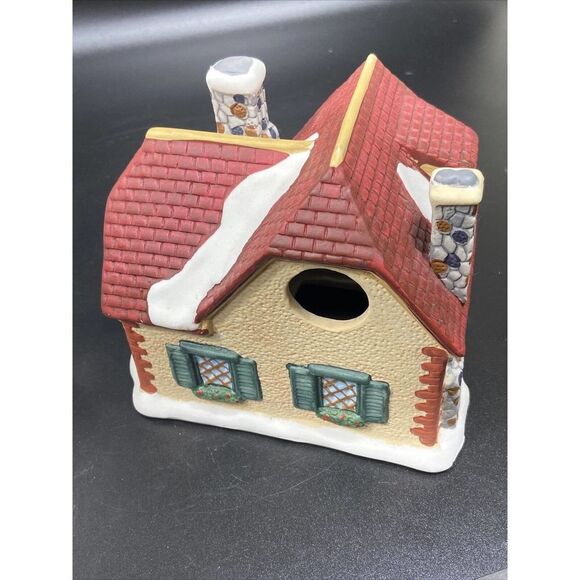 Dollar General Store Christmas Village Lighted Porcelain Building in Box New - Picture 5 of 8